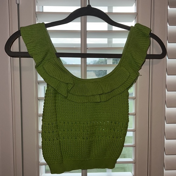 Lush Alessandra Lime Tank Top - Picture 6 of 7